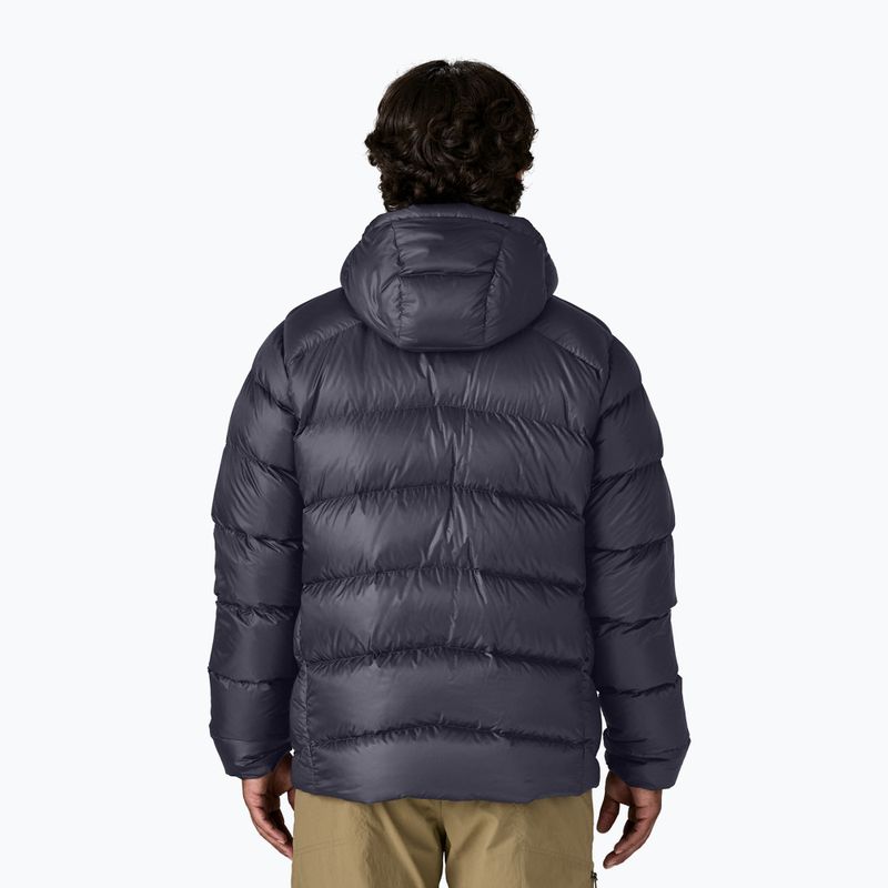 Férfi Patagonia Fitz Roy Down Hoody dzseki süllyedt kék 3