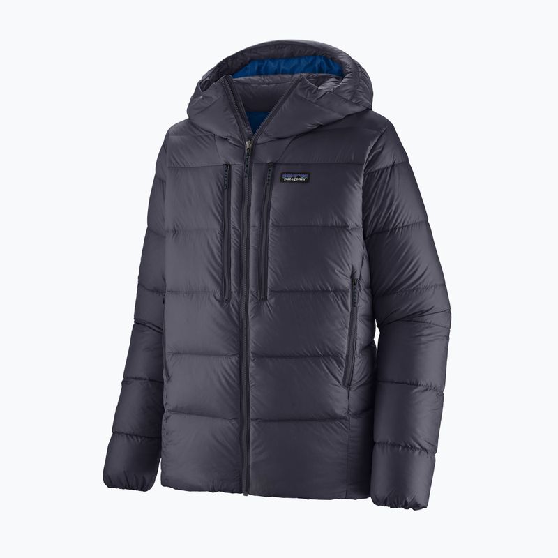 Férfi Patagonia Fitz Roy Down Hoody dzseki süllyedt kék