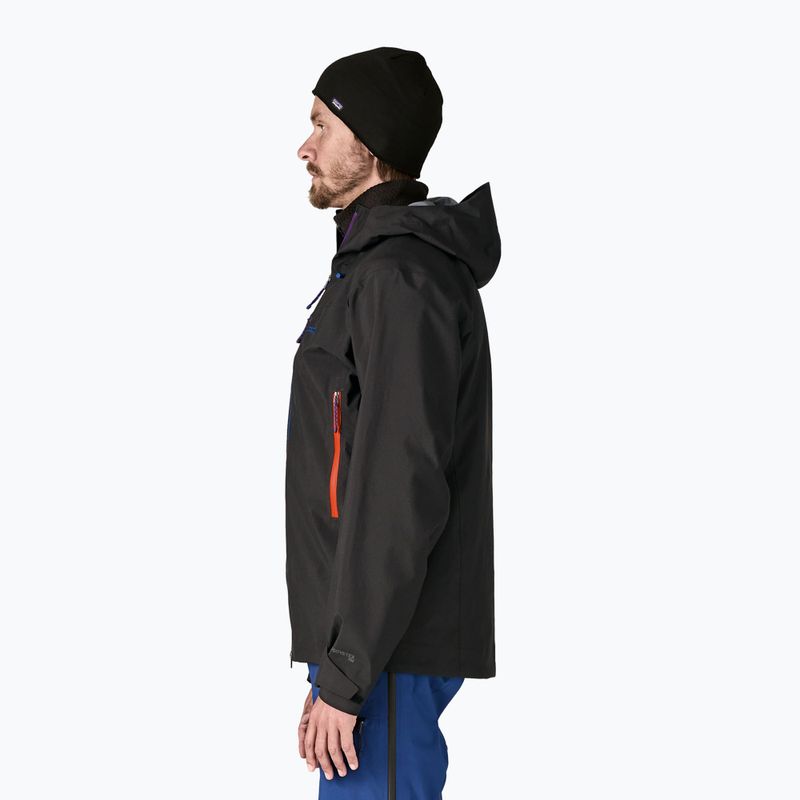 Férfi Patagonia Pluma Pro esőkabát fekete 3