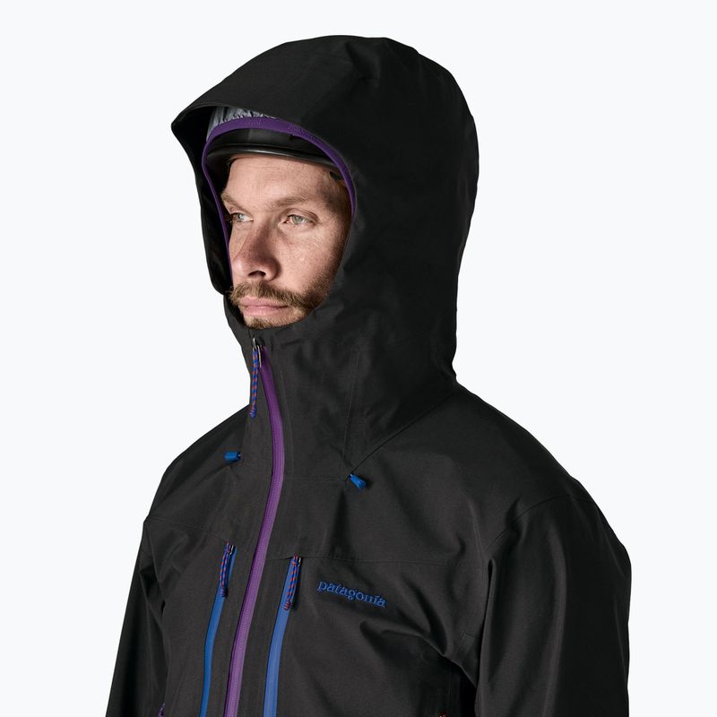 Férfi Patagonia Pluma Pro esőkabát fekete 5