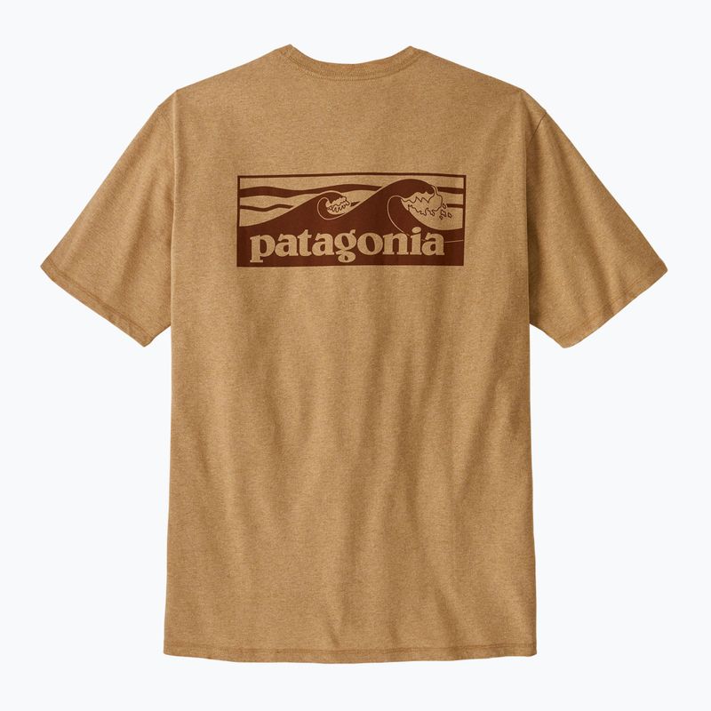 Férfi Patagonia Boardshort Logo Pocket Responsibili t-shirt talon arany 5