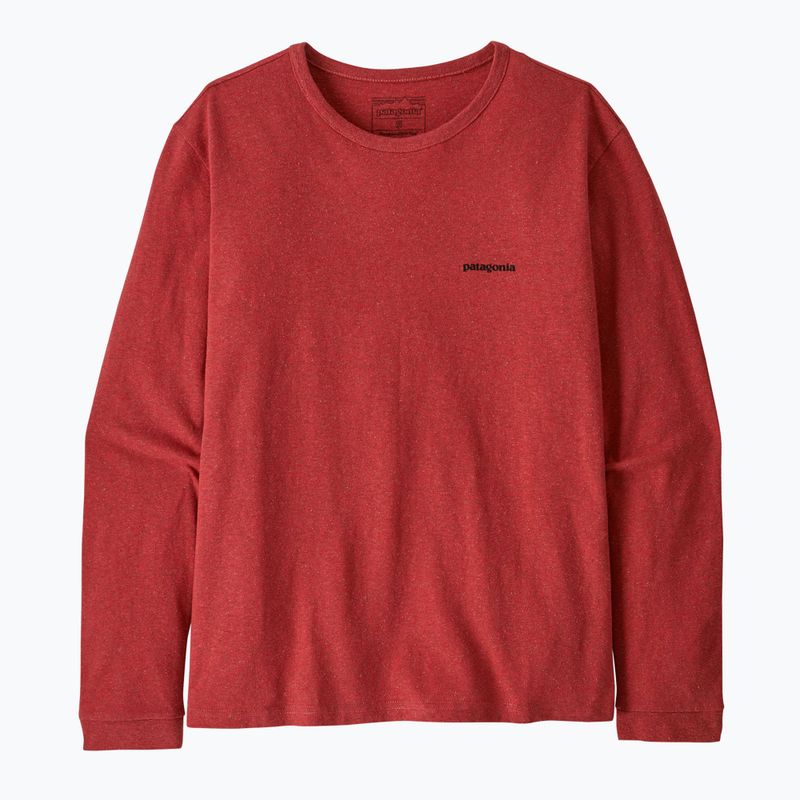 Női Patagonia P-6 Logo Responsibili-Tee melegítőfelső piros