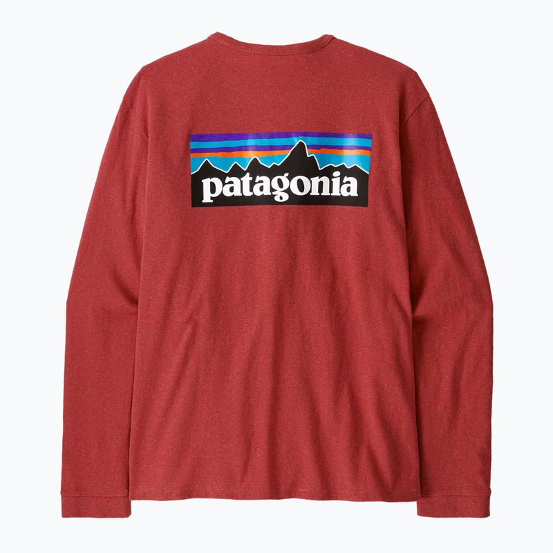 Női Patagonia P-6 Logo Responsibili-Tee melegítőfelső piros 2