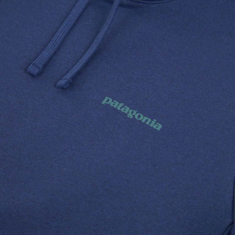 Férfi Patagonia Boardshort Logo Uprisal Hoody clement kék 3