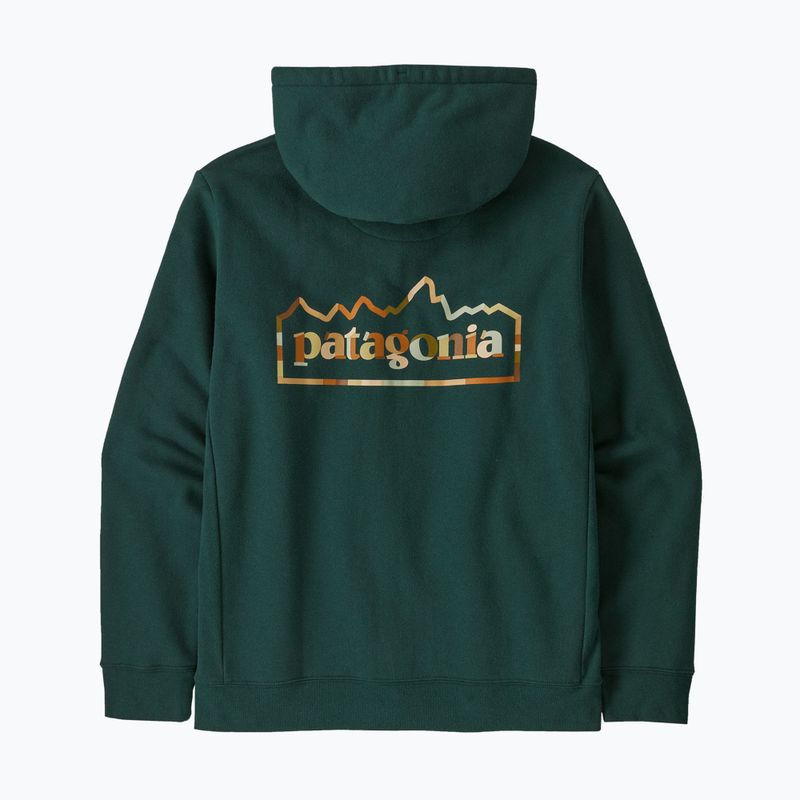 Férfi Patagonia Unity Fitz Uprisal Hoody kaszkád zöld 2