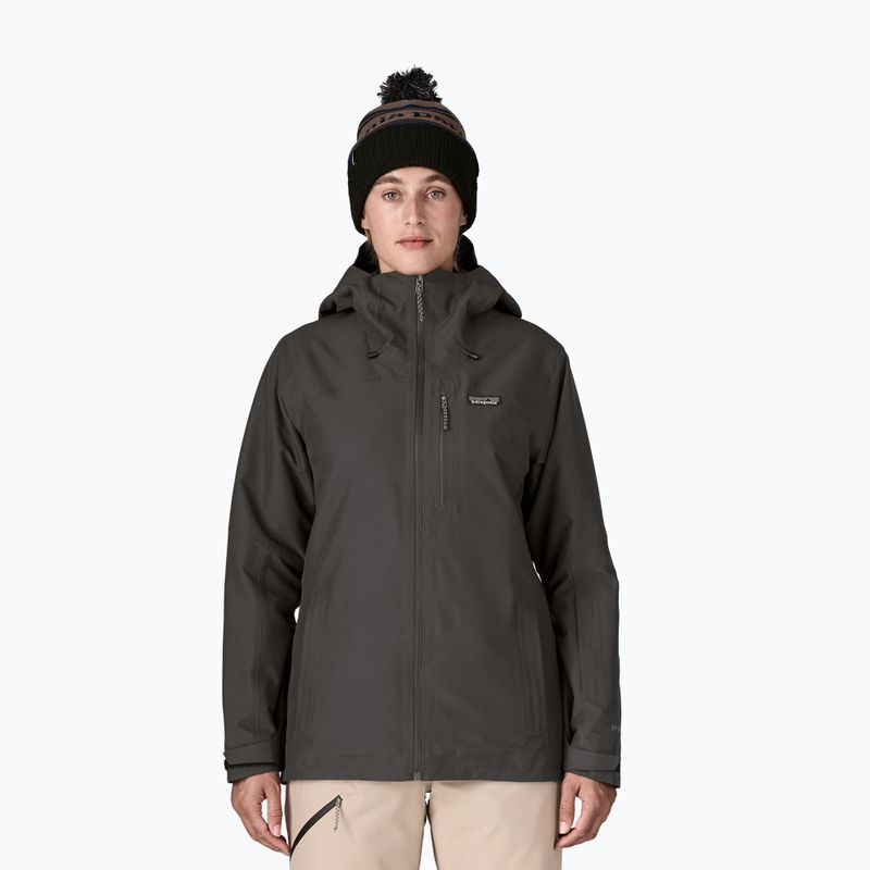 Női síkabát Patagonia Insulated Powder Town black