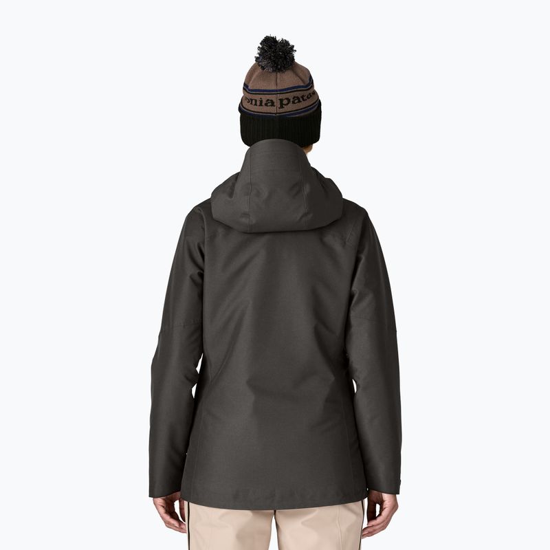 Női síkabát Patagonia Insulated Powder Town black 2