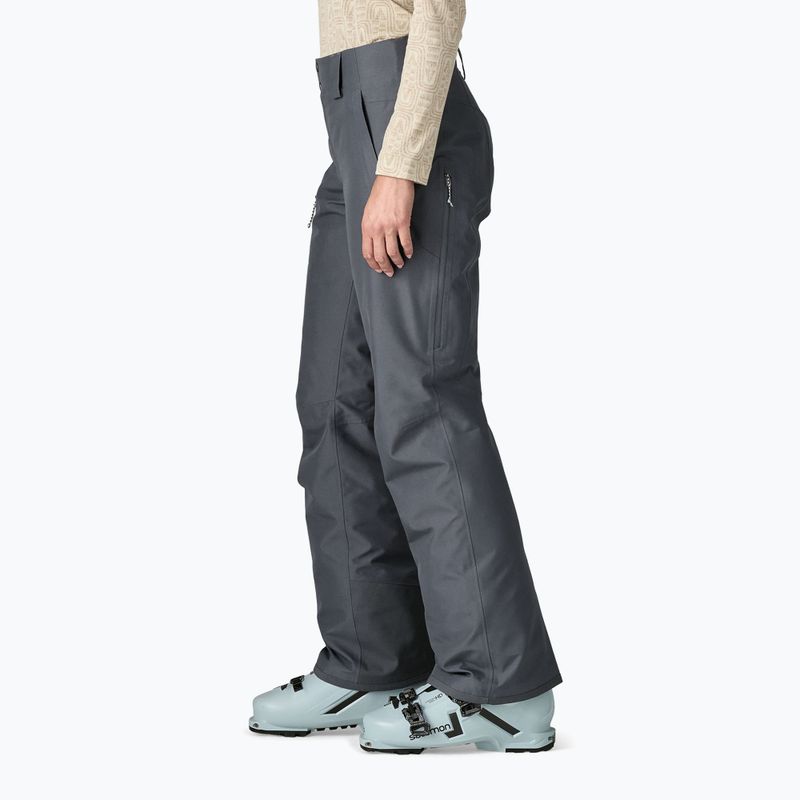Női síelőnadrág Patagonia Insulated Powder Town smolder kék 3
