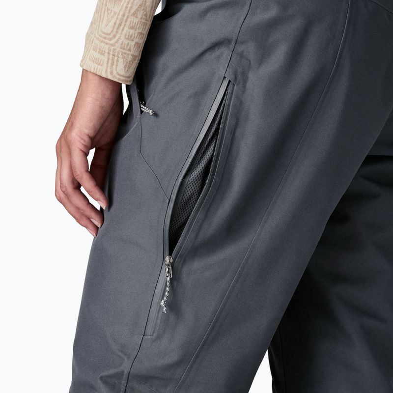 Női síelőnadrág Patagonia Insulated Powder Town smolder kék 6