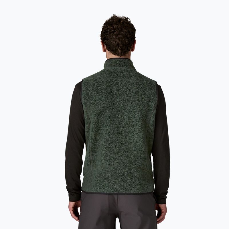 Férfi mellény Patagonia Retro Pile Fleece öreg növekedésű zöld 2
