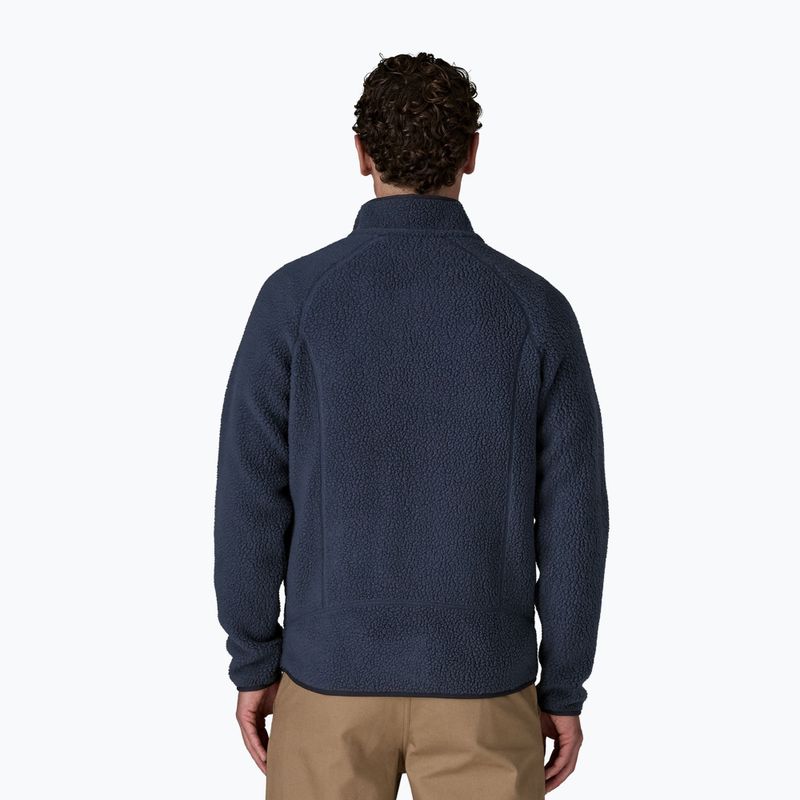 Férfi túrapulóver Patagonia Retro Pile new navy w/sunken blue 3