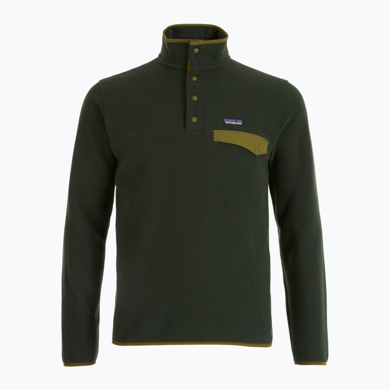 Patagonia férfi trekking pulóver LW Synch Snap-T P / O régi növekedés zöld