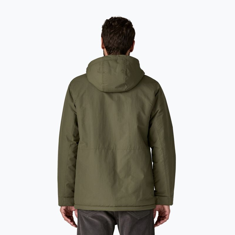 Patagonia Isthmus Parka basin zöld férfi pehelykabát 2