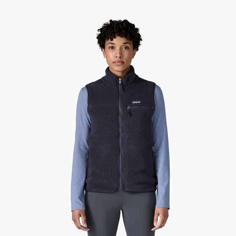 Női mellény Patagonia Retro Pile sunken blue