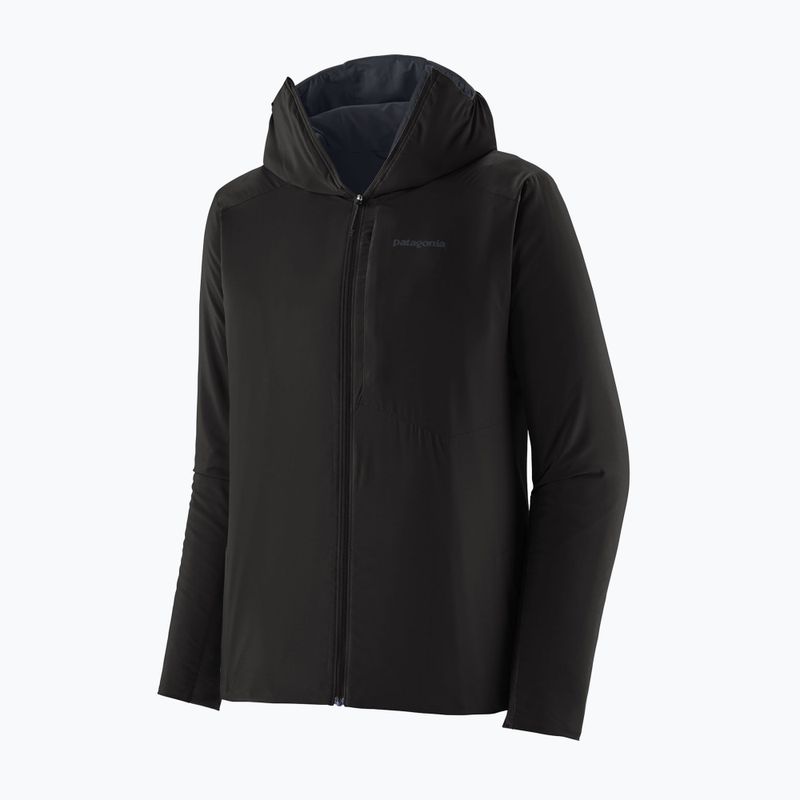 Férfi hibrid dzseki Patagonia Nano-Air Ultralight teljes cipzáras kapucnis fekete 4