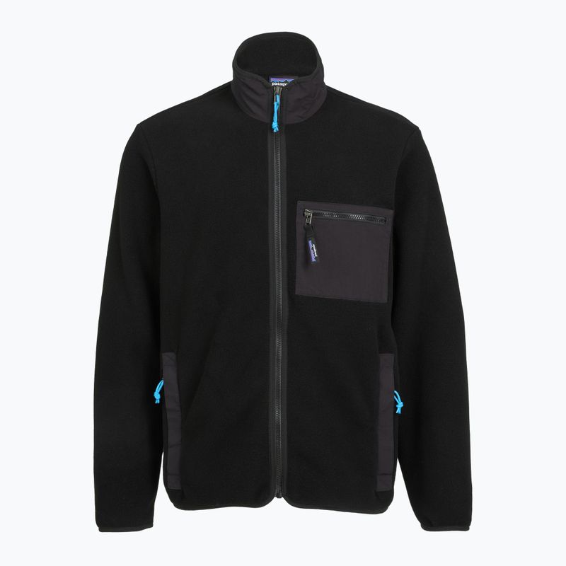 Patagonia férfi pulóver Synch fekete egyszínű 3