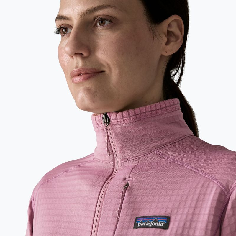 Női pulóver Patagonia R1 Hybrid light violet 5