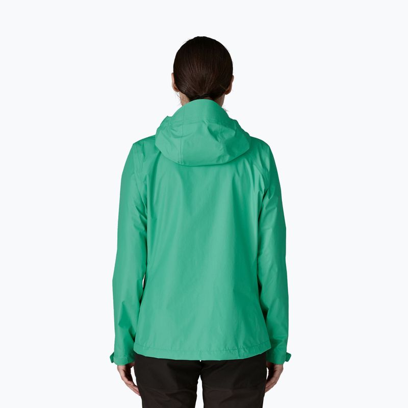 Női esőkabát Patagonia Torrentshell 3L Rain aqua stone 3