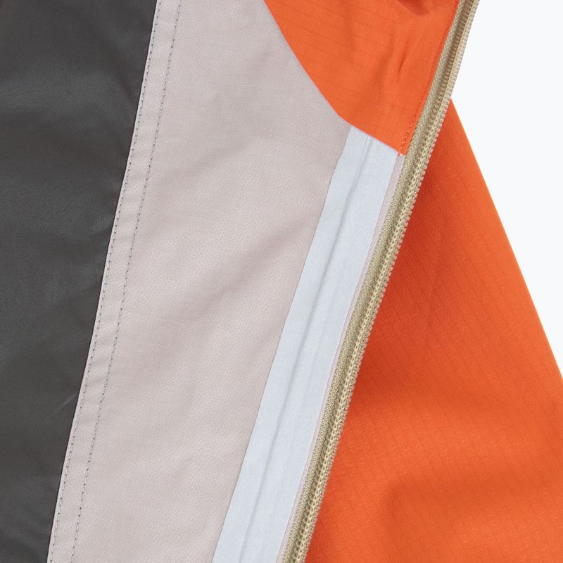 Férfi esőkabát Patagonia Granite Crest Rain coal orange 5