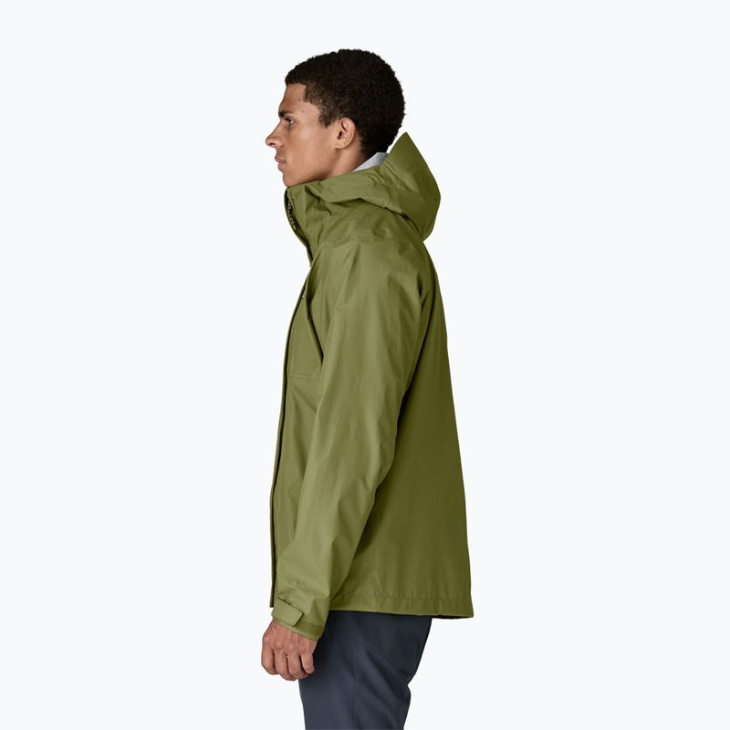 Férfi esőkabát Patagonia Torrentshell 3L Rain caper green 4