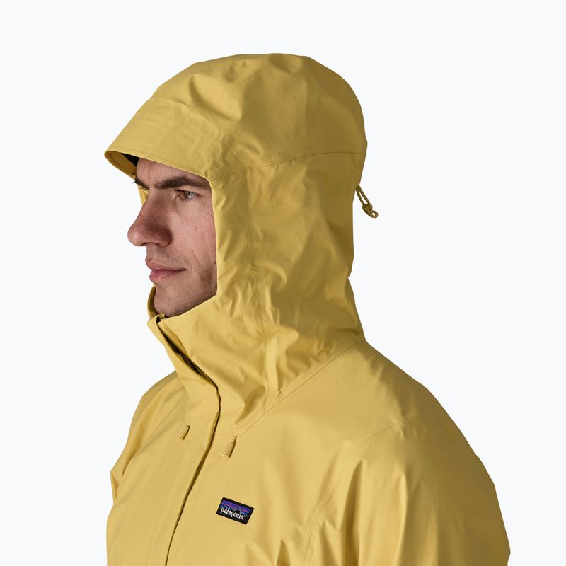 Férfi esőkabát Patagonia Torrentshell 3L Rain limestone yellow 5