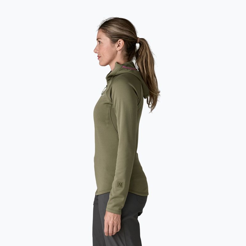 Női pulóver Patagonia R1 Ultralight Hoody basin green 4