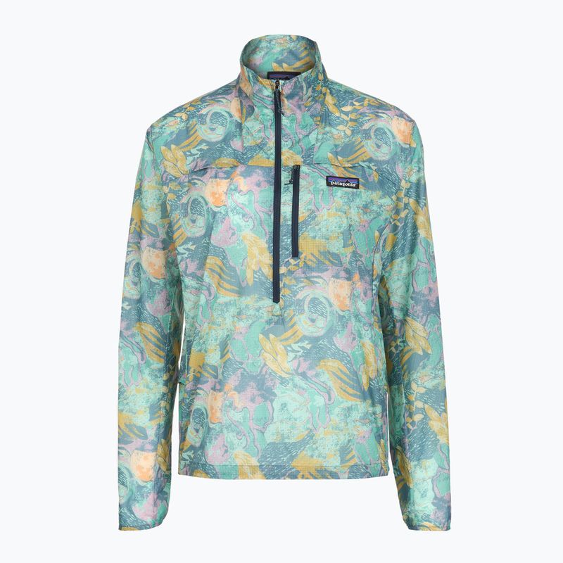 Női pulóver Patagonia Houdini Stash 1/2-Zip moon tripper/blue sage