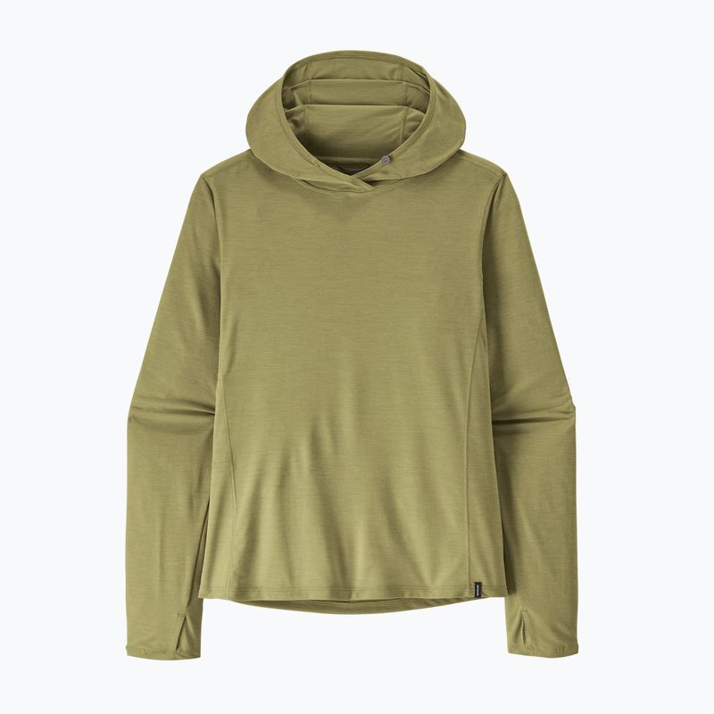 Női pulóver Patagonia Capilene Cool Sun Hoody gumtree green/light gumtree green x-dye 9