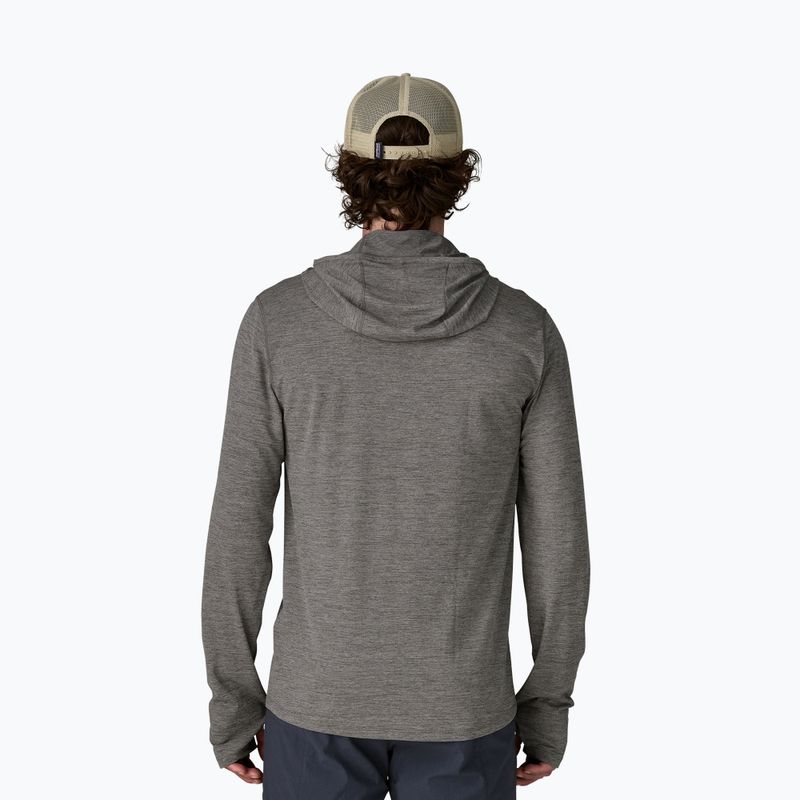 Férfi pulóver Patagonia Capilene Cool Sun Hoody forge grey/noble grey x-dye 3