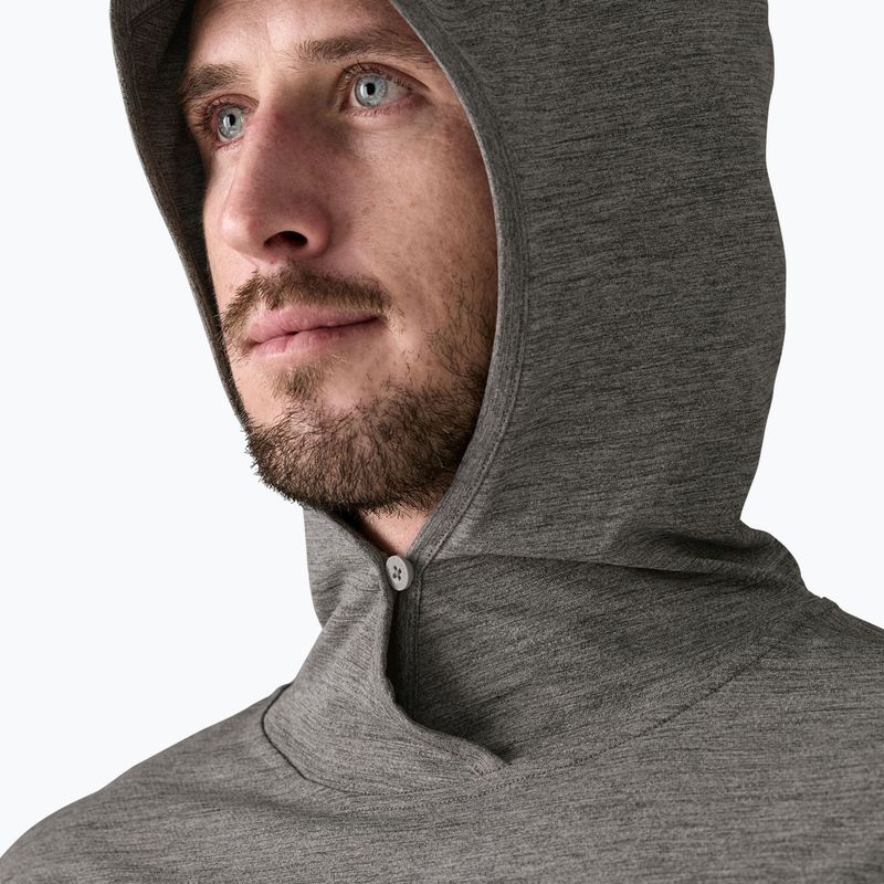 Férfi pulóver Patagonia Capilene Cool Sun Hoody forge grey/noble grey x-dye 6