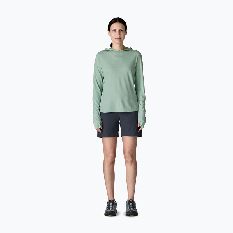 Női pulóver Patagonia Capilene Cool Sun Hoody thermal blue/thin ice x-dye 2