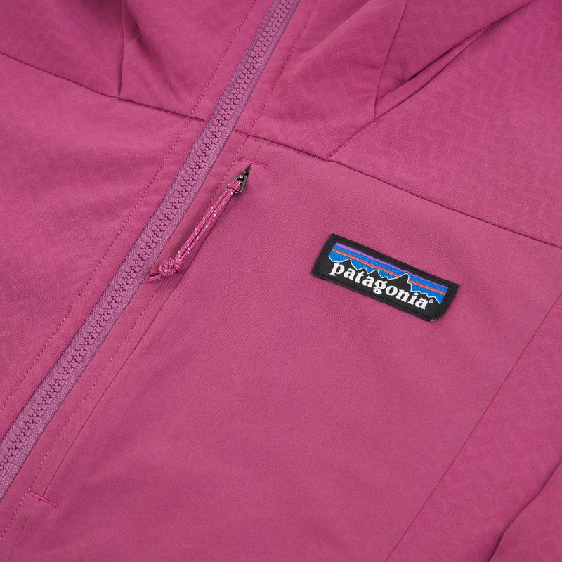 Női softshell dzseki Patagonia R1 CrossStrata Hoody faded magenta 3