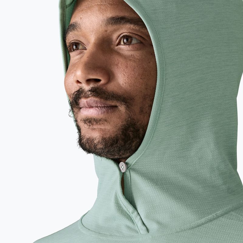 Férfi pulóver Patagonia Capilene Cool Sun Hoody thermal blue/thin ice x-dye 6