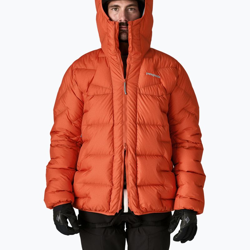 Férfi pehelykabát Patagonia Durable Down Parka coal orange 6