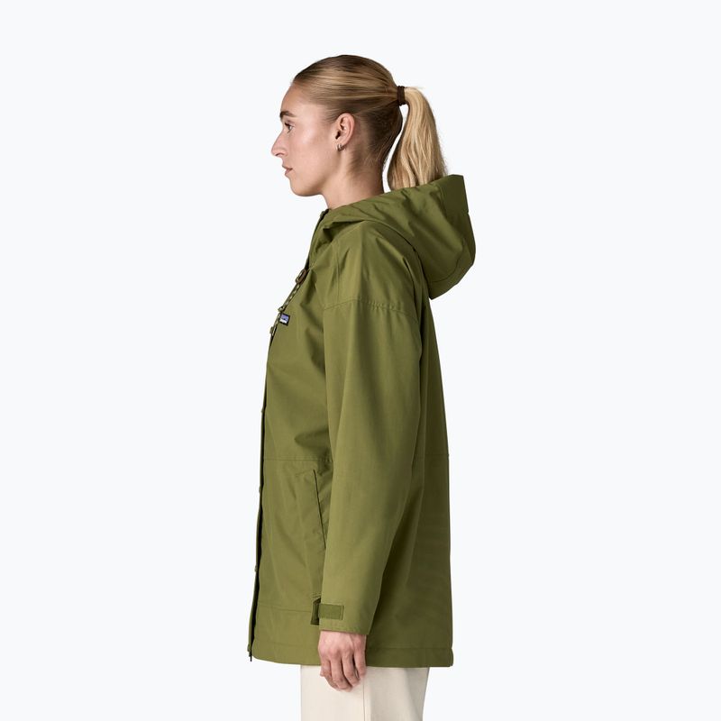 Női esőkabát Patagonia Outdoor Everyday Rain caper green 2