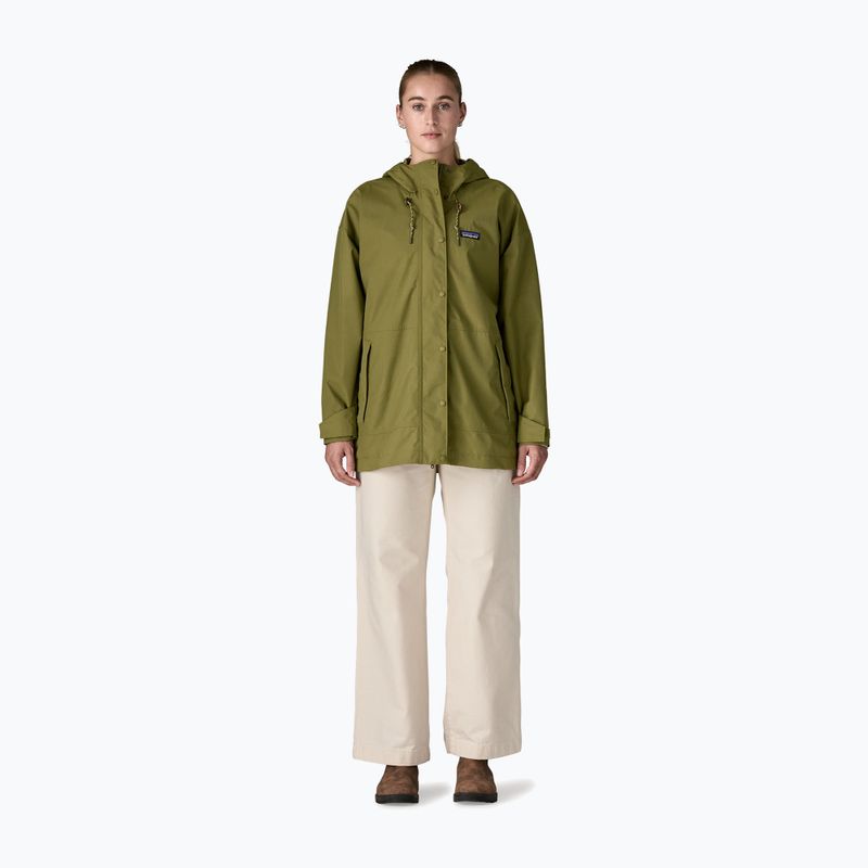 Női esőkabát Patagonia Outdoor Everyday Rain caper green 3