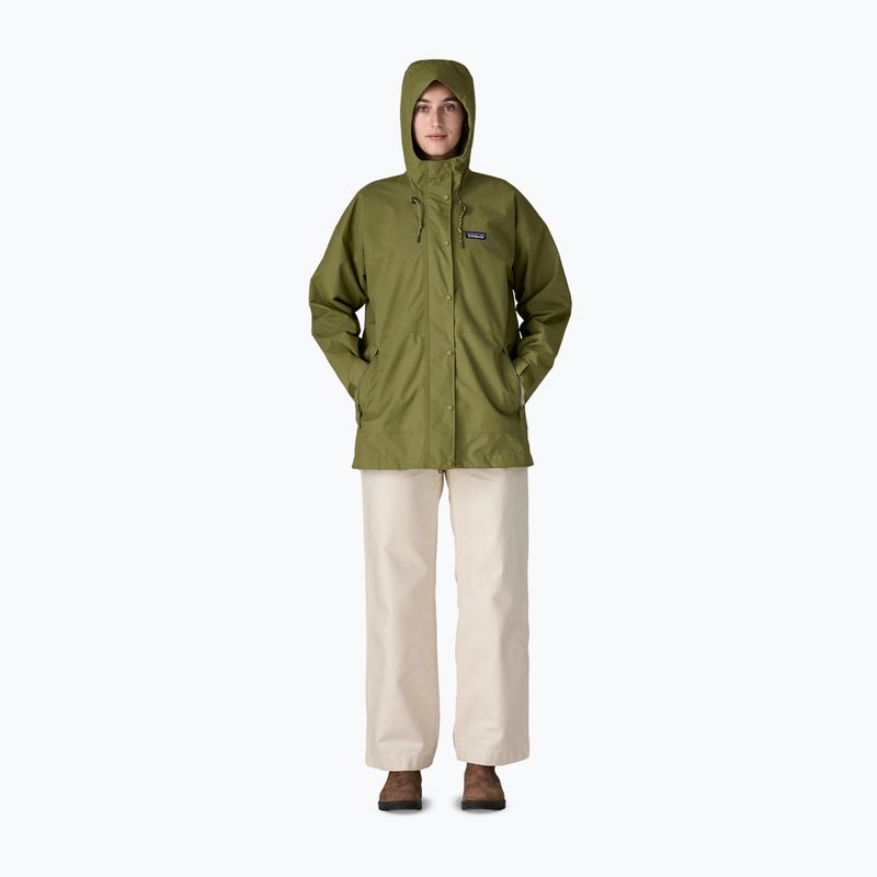 Női esőkabát Patagonia Outdoor Everyday Rain caper green 5