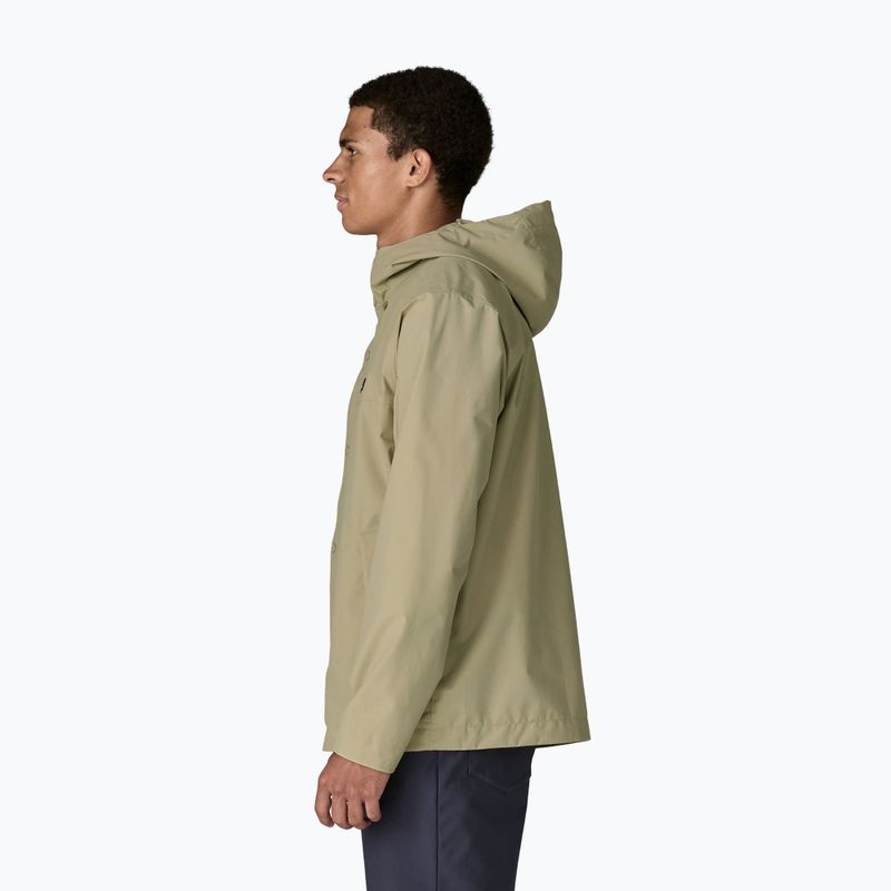 Férfi esőkabát Patagonia Outdoor Everyday Rain weathered stone 4