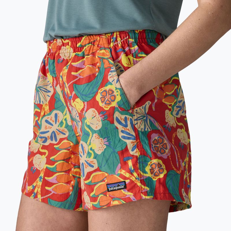 Női rövidnadrág Patagonia Baggies 5" tropiclimb/hot ember 4
