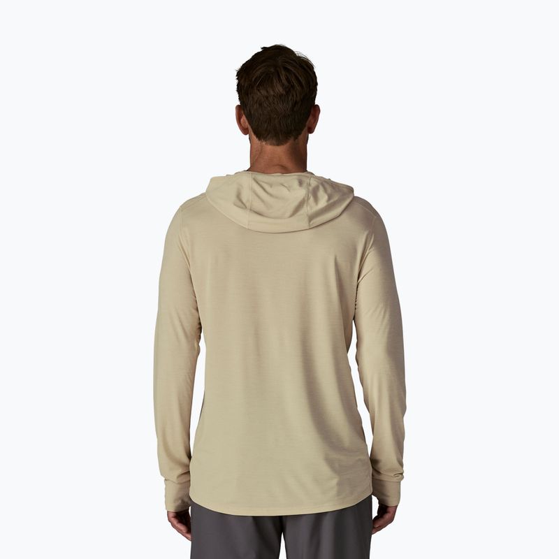 Férfi pulóver Patagonia Capilene Ultra Hoody pumice/dyno white x-dye 3