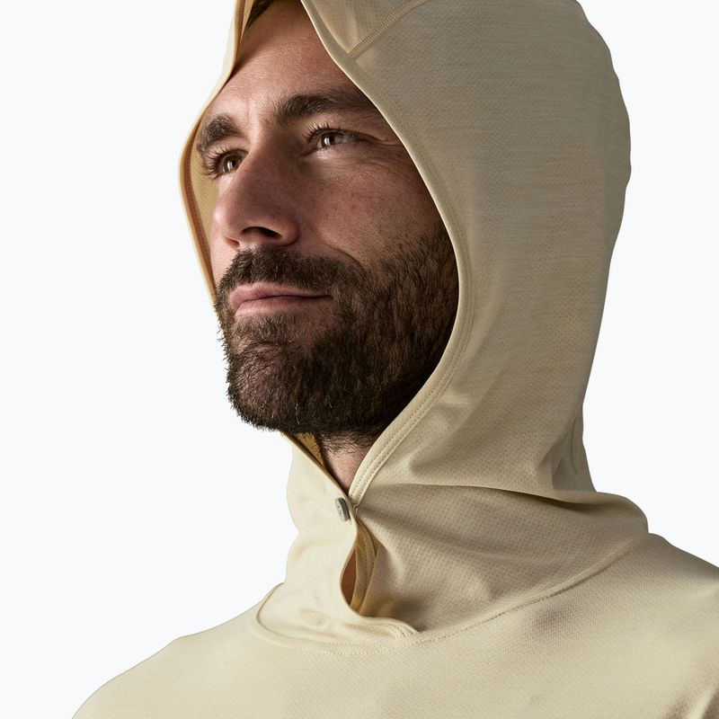 Férfi pulóver Patagonia Capilene Ultra Hoody pumice/dyno white x-dye 6