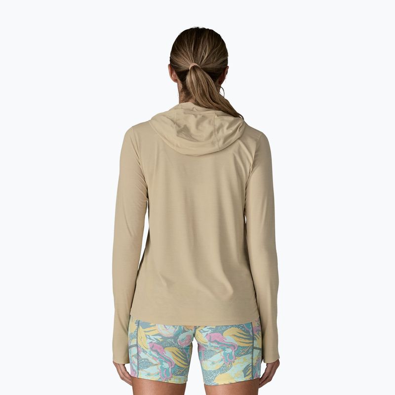 Női pulóver Patagonia Capilene Cool Ultra Hoody pumice/dyno white x-dye 2