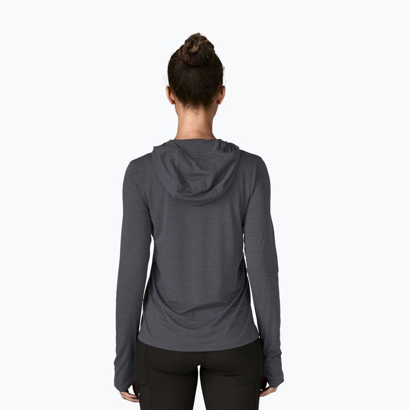 Női pulóver Patagonia Capilene Cool Ultra Hoody smolder blue/light smolder blue x-dye 3