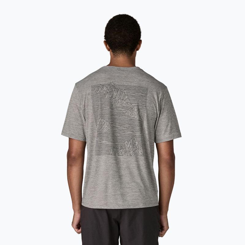 Férfi póló Patagonia Capilene Cool Daily - Strataspire feather grey 3