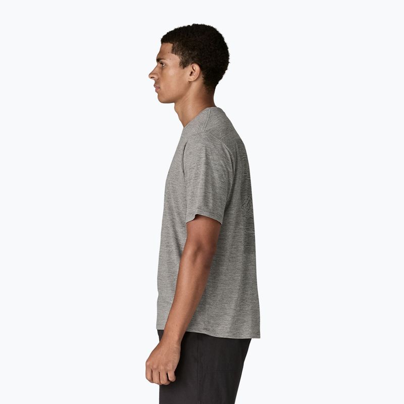 Férfi póló Patagonia Capilene Cool Daily - Strataspire feather grey 4