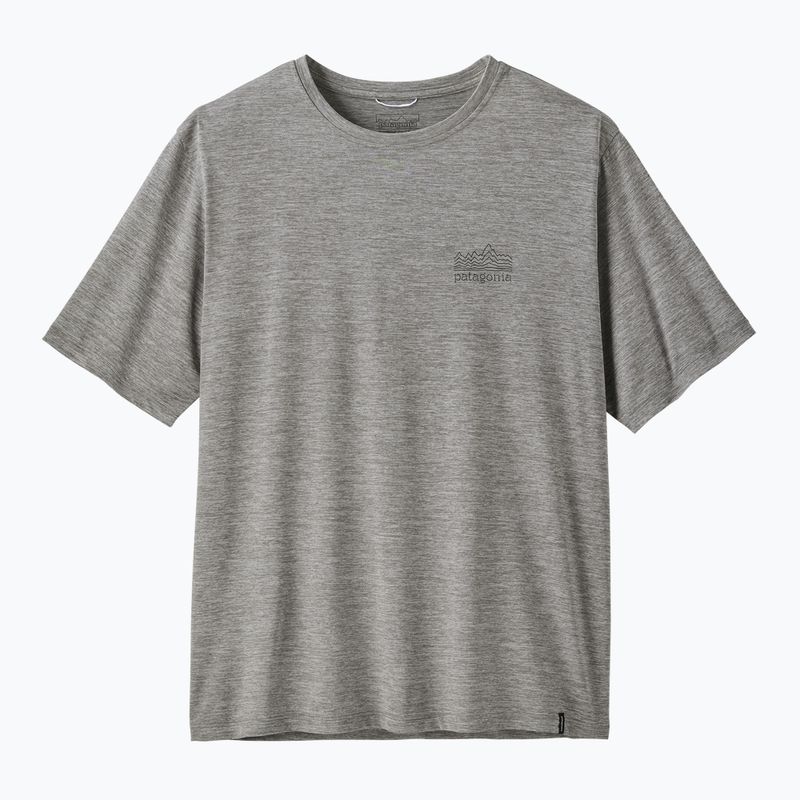 Férfi póló Patagonia Capilene Cool Daily - Strataspire feather grey 5