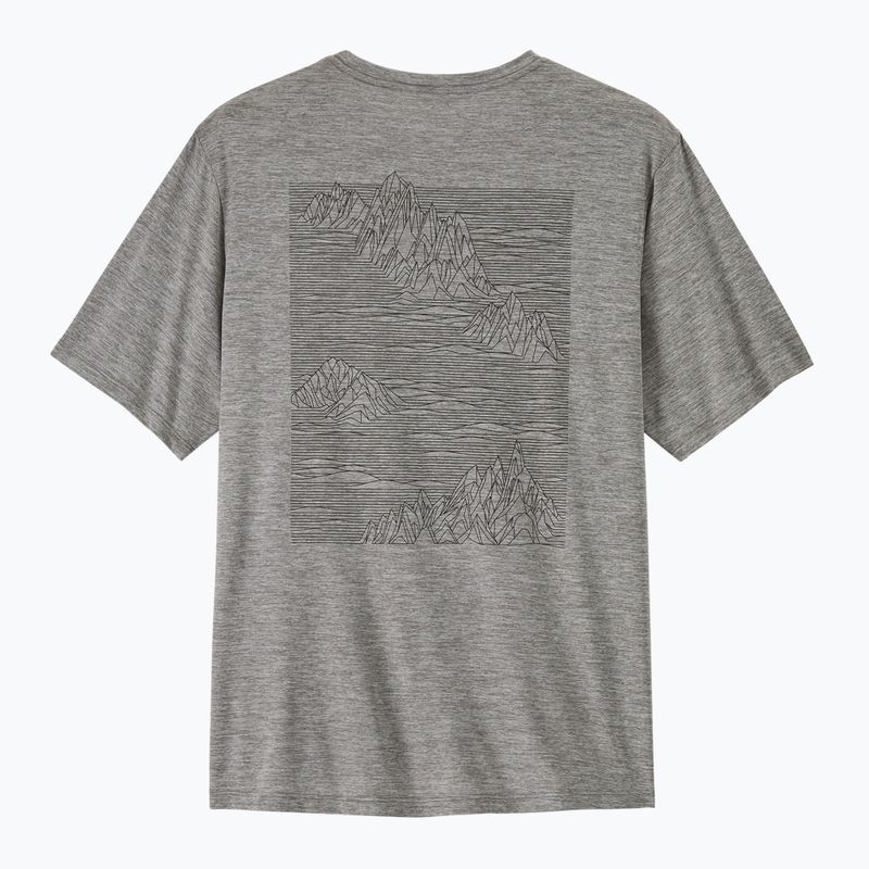 Férfi póló Patagonia Capilene Cool Daily - Strataspire feather grey 6