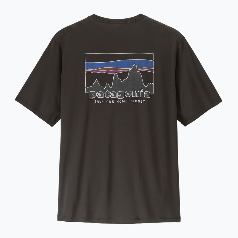 Férfi póló Patagonia Capilene Cool Daily - '73 Skyline black 2