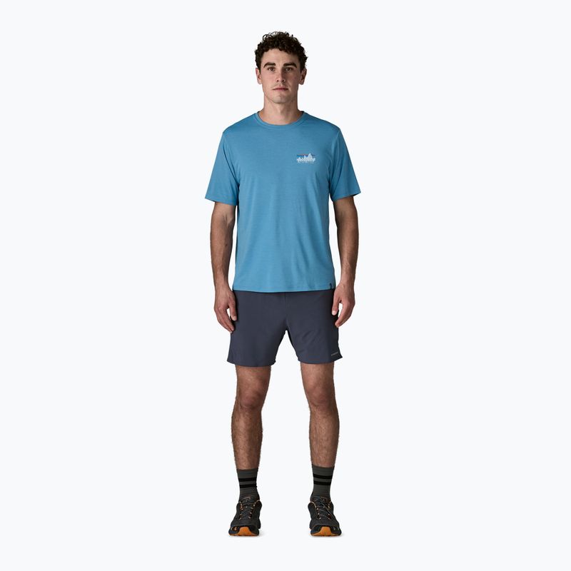 Férfi póló Patagonia Capilene Cool Daily - '73 Skyline shore blue/light shore blue x-dye 2