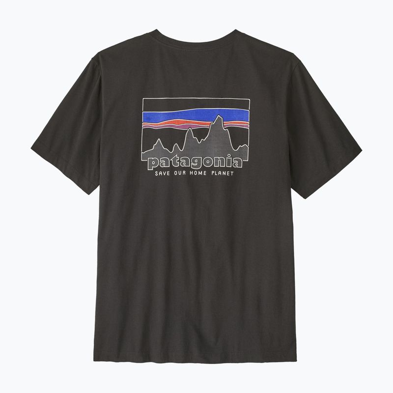 Férfi póló Patagonia '73 Skyline ink black 2